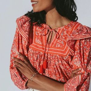 Cleobella Mylah blouse  - Color  FanblockPrint